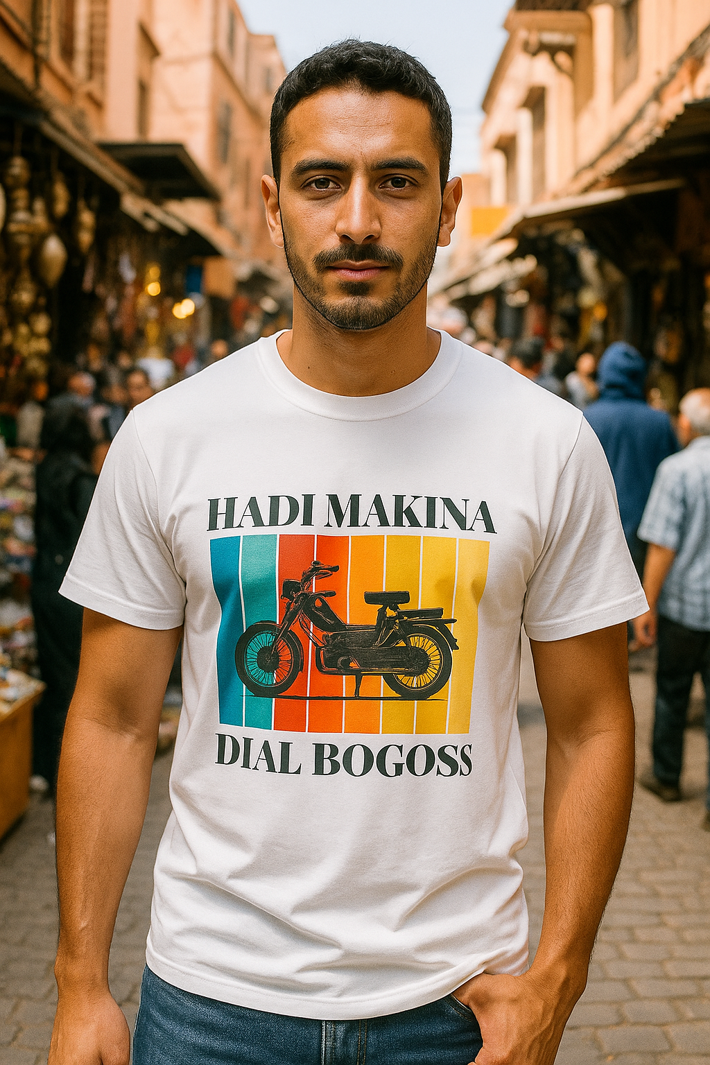 Bladi Series -  Unisex Crewneck  FunnyT-shirt | Morocco